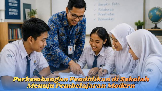 perkembangan pendidikan di sekolah